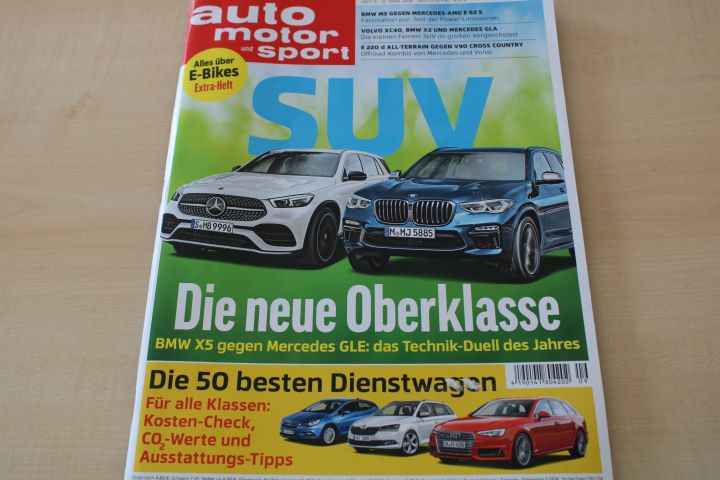 Deckblatt Auto Motor und Sport (09/2018)